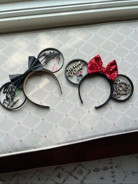 Custom Disney Ears headbands - wine o’clock and Star Wars